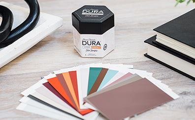 Dunn-Edwards DURA 6oz color sampler and 3x5 color cards in a variety of colors