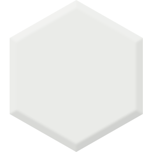 Icy White DEHW 10 Hexagon Paint Blob