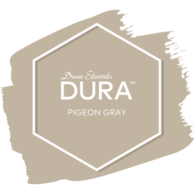 Dunn-Edwards Dura Pigeon Gray Paint Swatch DE6214