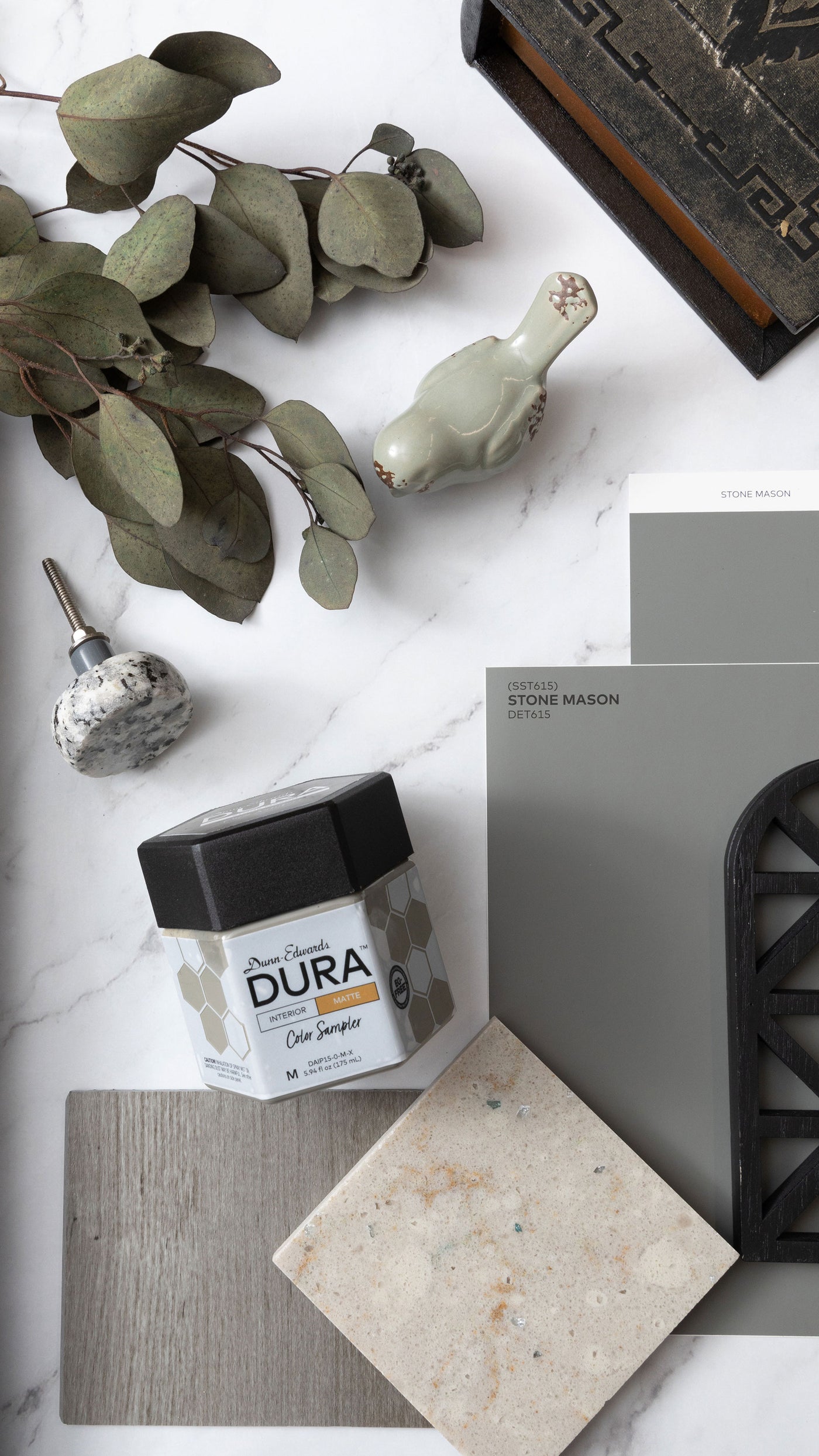 Bring the Drama with Stone Mason, Our August Color of the Month | charcoal paint color