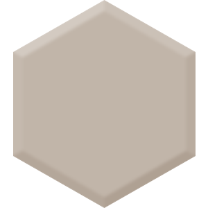 Ash Gray DEC 751 Hexagon Paint Blob