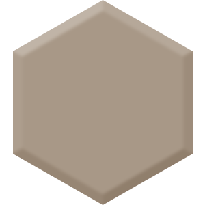 Kiln Dried DET 692 Hexagon Paint Blob