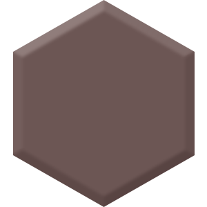 Bourbon Truffle DET 699 Hexagon Paint Blob