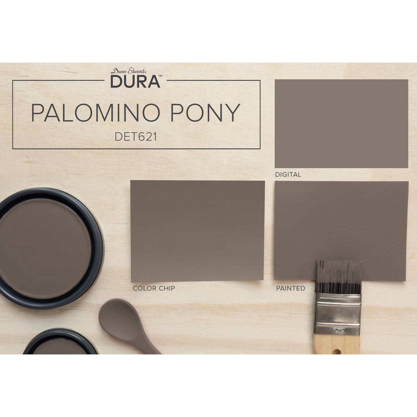 Light Gray Palomino Pony DET 621