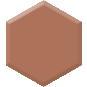 Arizona Clay DET 454 Hexagon Paint Blob