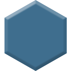 Big Sur Blue Jade DET 577 Hexagon Paint Blob