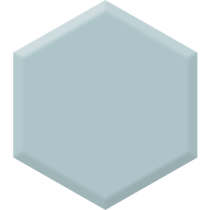 Blue Spruce DE 5772 Hexagon Paint Blob