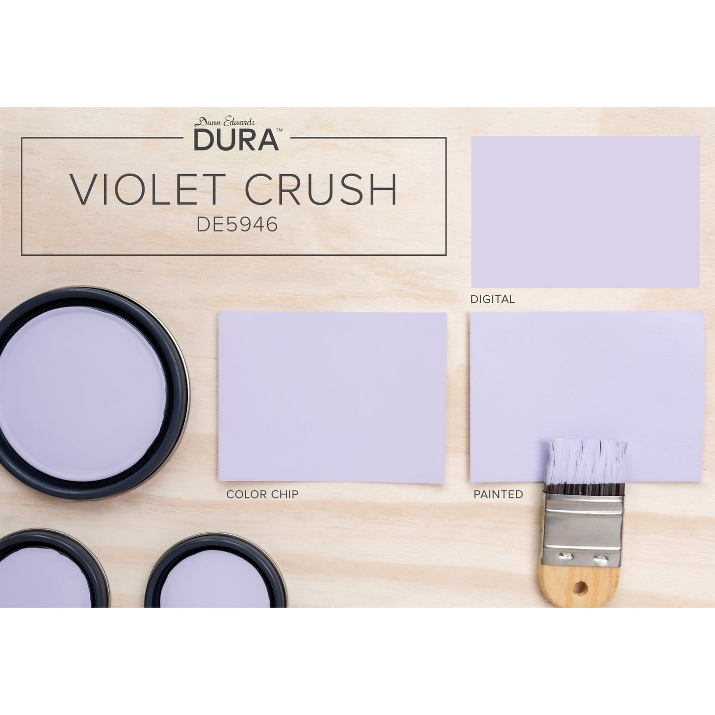 Light Gray Violet Crush DE 5946