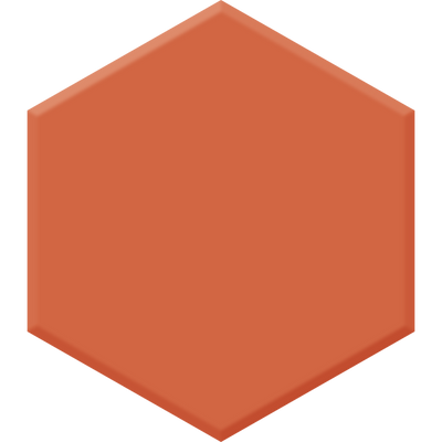 Citrus Notes DET 449 Hexagon Paint Blob