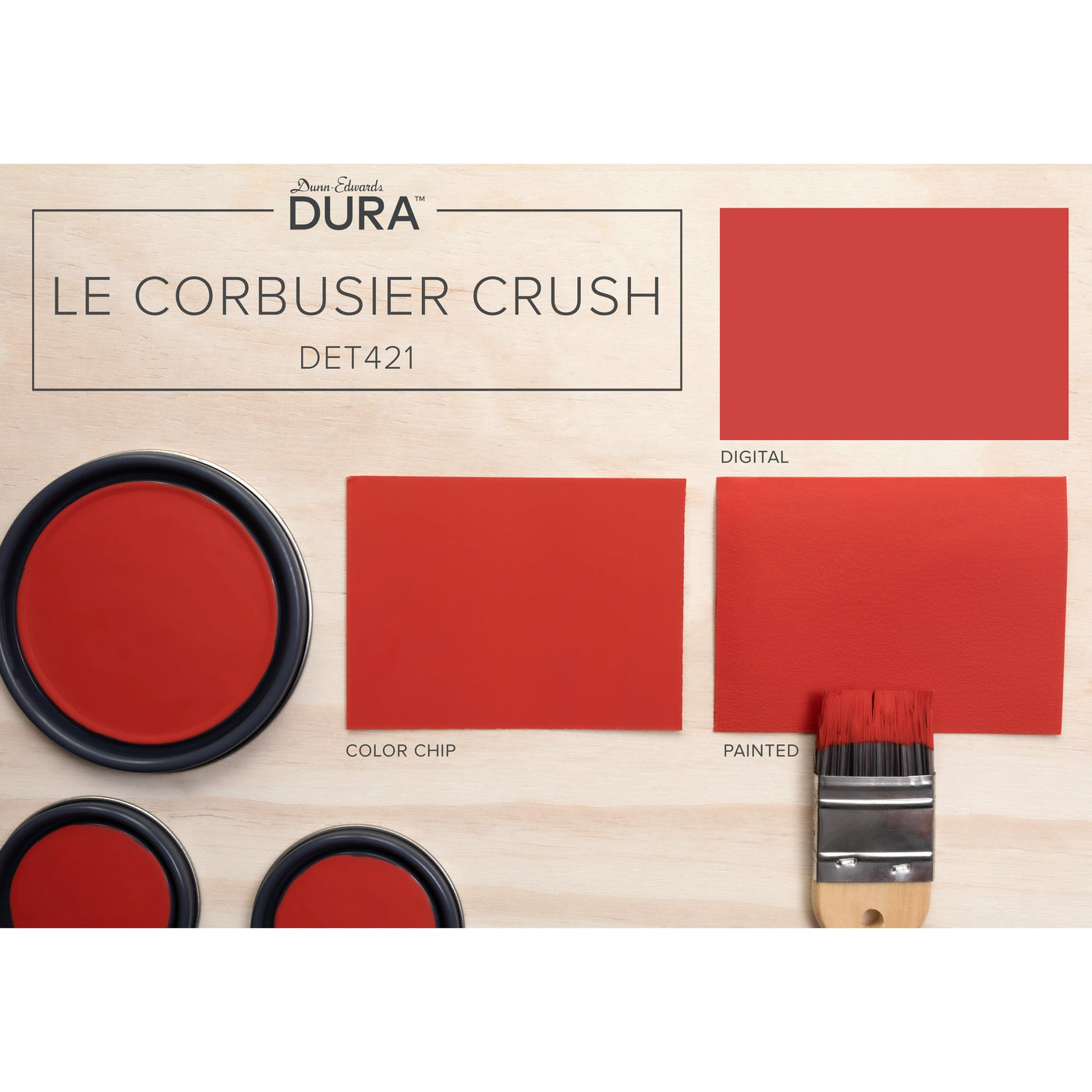 Firebrick Le Corbusier Crush DET 421