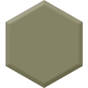  Green Scene DE 6251 Hexagon Paint Blob