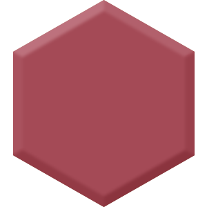 Merlot DE 5055 Hexagon Paint Blob