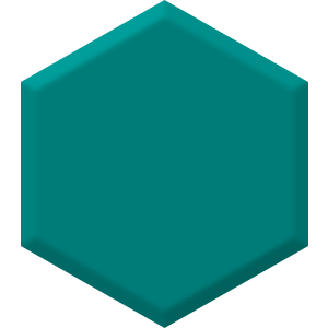 Navajo Turquoise DET 547 Hexagon Paint Blob