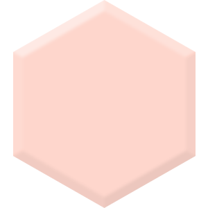 Pale Jasper DE 5148 Hexagon Paint Blob