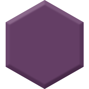 Purple Odyssey DEA 143 Hexagon Paint Blob