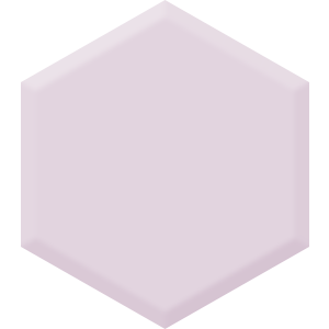 Soft Lilac DE 5974 Hexagon Paint Blob