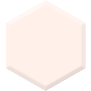 Strawberry Dust DEW 301 Hexagon Paint Blob