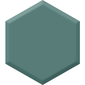 The Green Hour DET 544 Hexagon Paint Blob