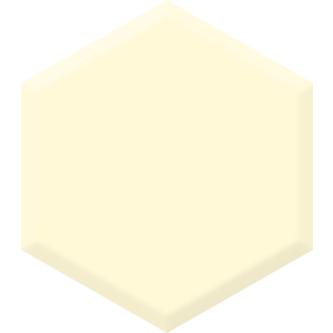 Warm Light DE 5302 Hexagon Paint Blob