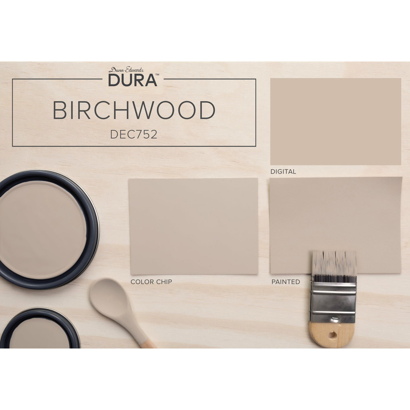 Dunn-Edwards Dura Birchwood Mixed Media DEC752