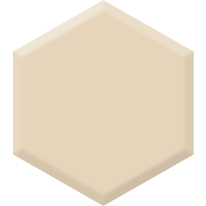 Buttercream Frosting DET 662 Hexagon Paint Blob