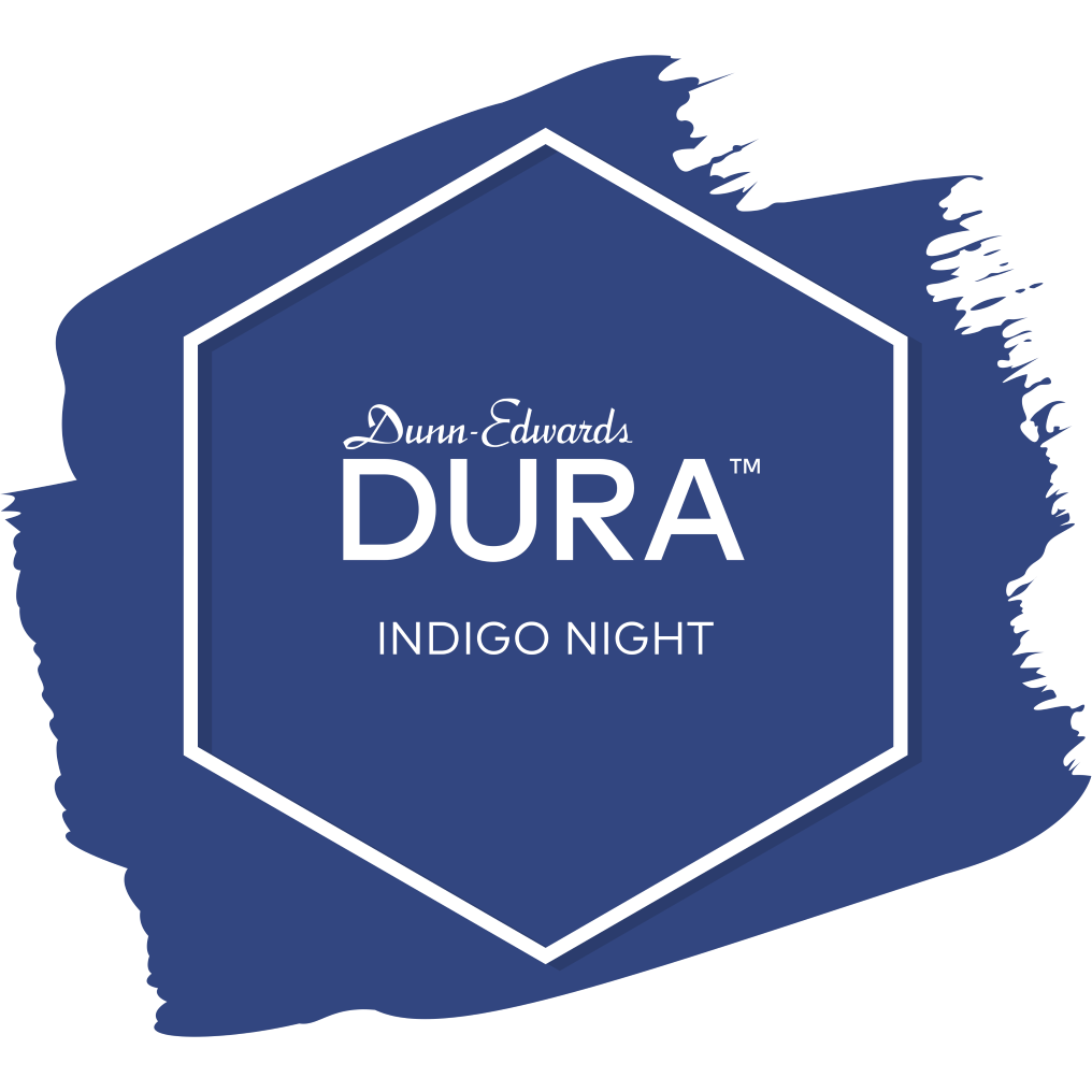 Dunn-Edwards Dura Indigo Night Paint Swatch DEA138