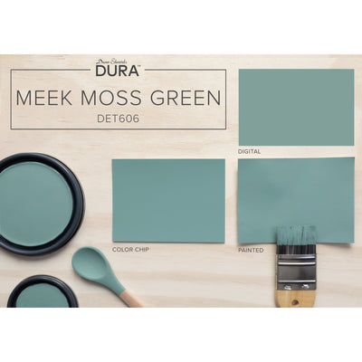 Dunn-Edwards Dura Meek Moss Green DET606 Mixed Media