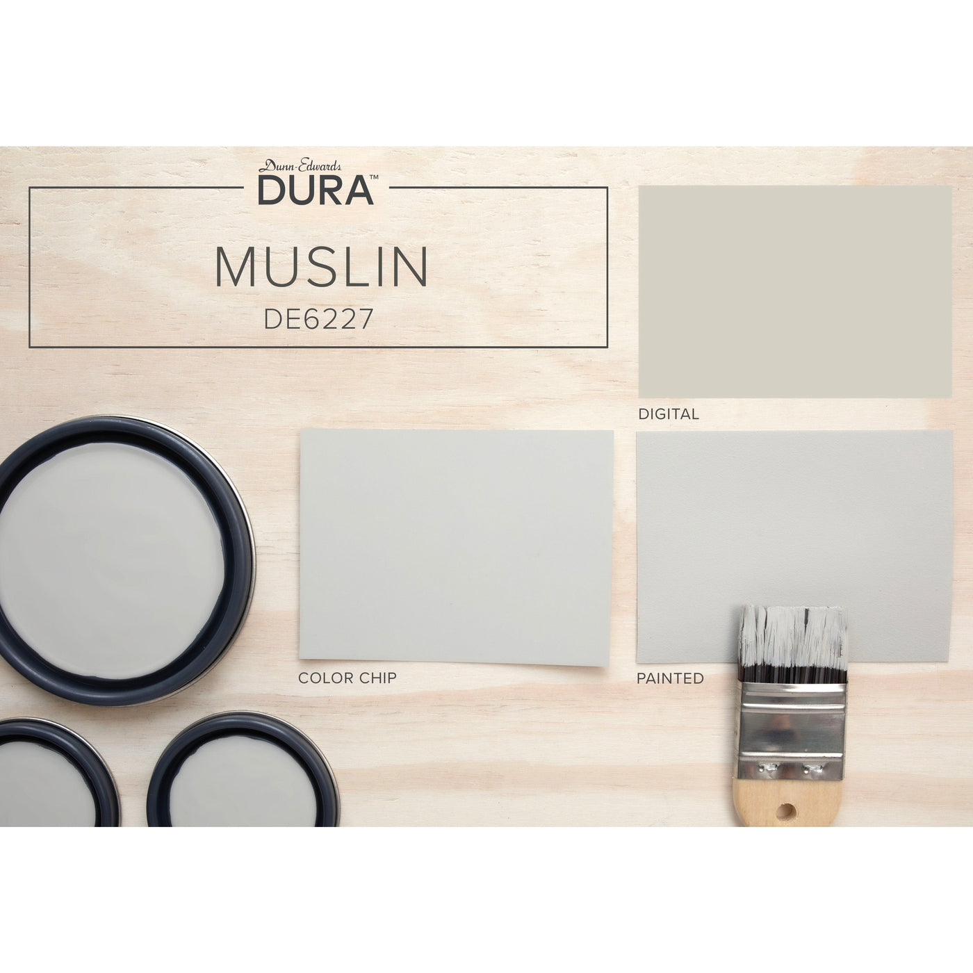 Dunn-Edwards Dura Muslin Mixed Media DE6227