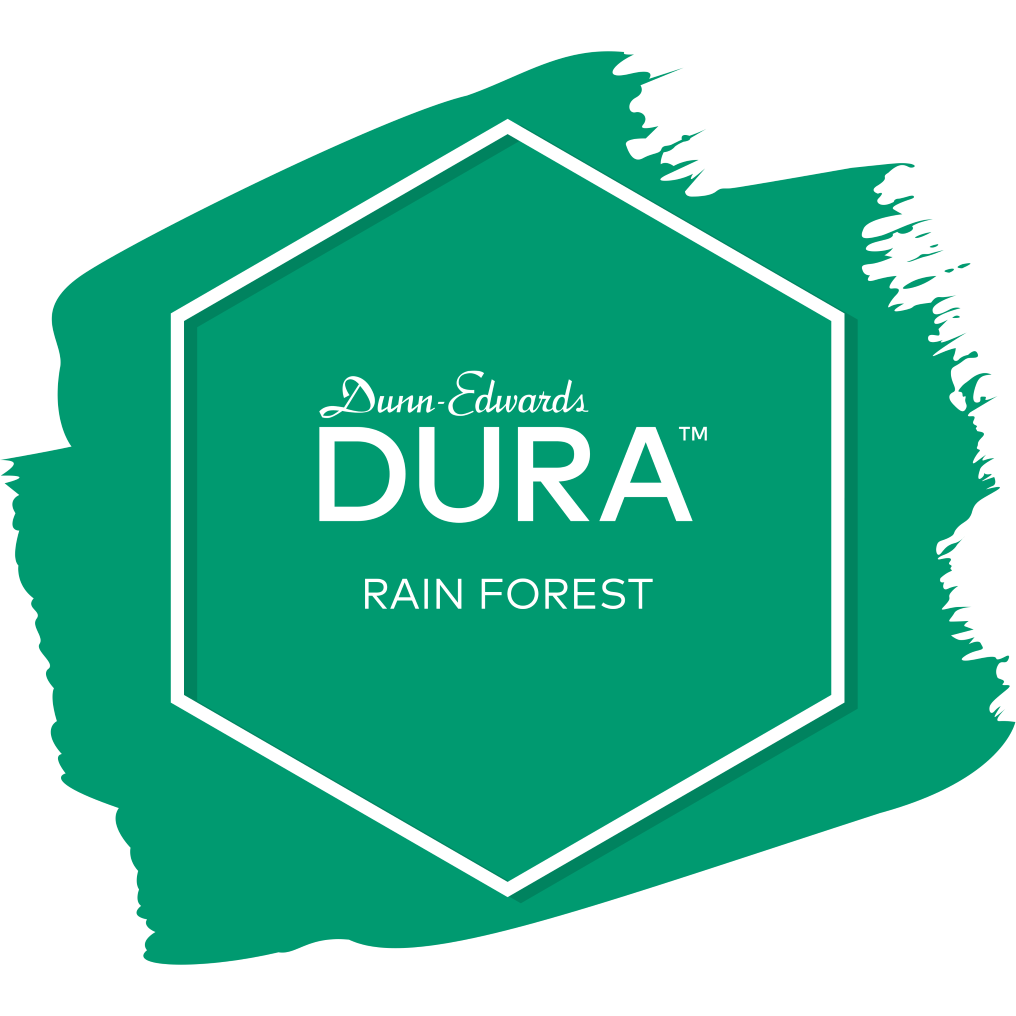 Dunn-Edwards Dura Rain Forest Paint Swatch DE5684
