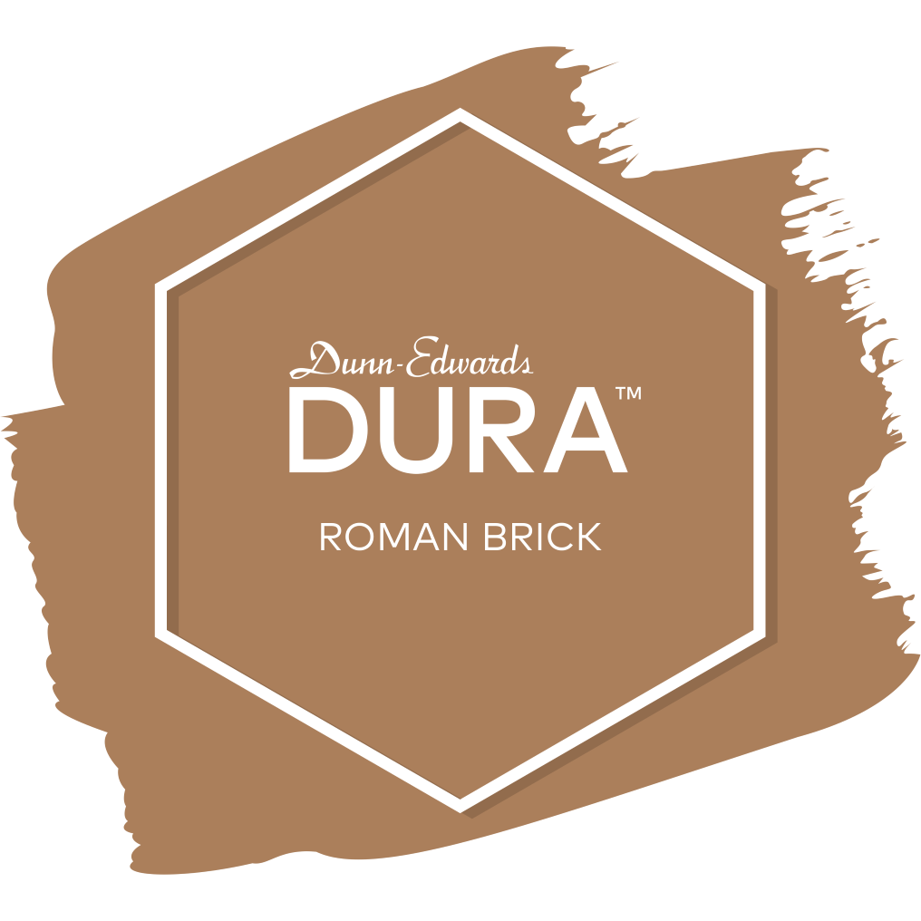 Dunn-Edwards Dura Roman Brick Paint Swatch DEC713