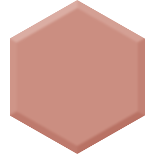 Rose De Mai DET 432 Hexagon Paint Blob