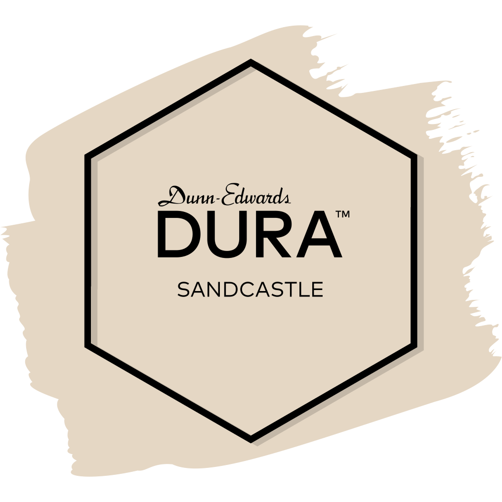 Dunn-Edwards Dura Sand Castle Paint Swatch DEC740