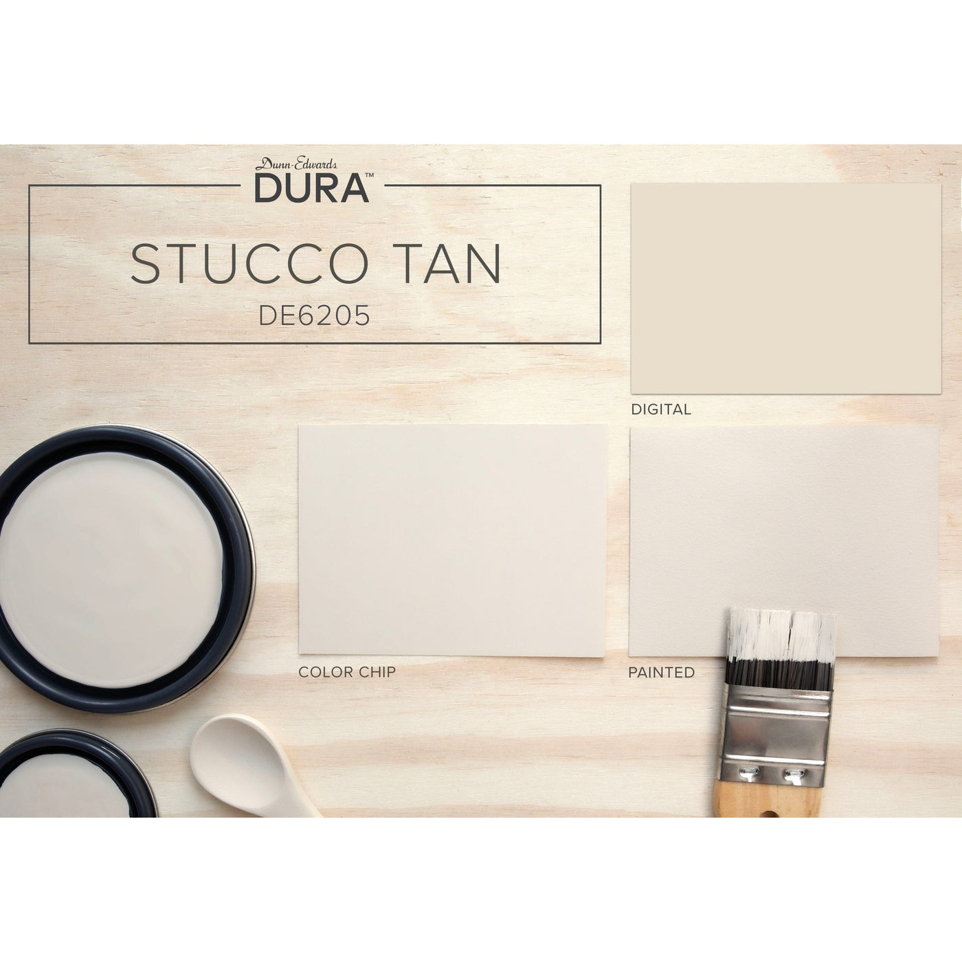 Dunn-Edwards Dura Stuccotan Mixed Media DE6205
