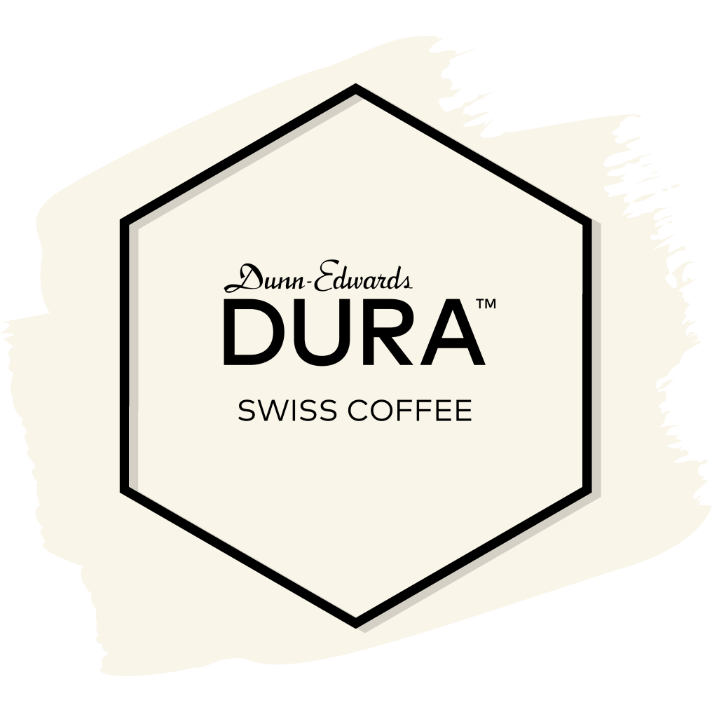 Dunn-Edwards Dura Swiss Coffee Paint Swatch DEW341
