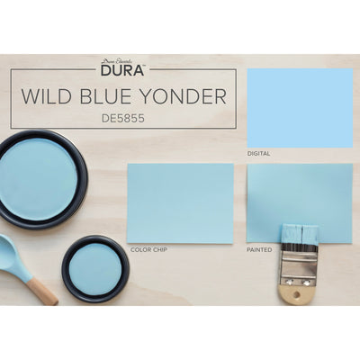 Dunn-Edwards Dura Wild Blue Yonder DE5855 Mixed Media