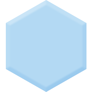 Wild Blue Yonder DE 5855 Hexagon Paint Blob